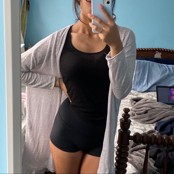 rose long H&M cardigan - Picture 1 of 7